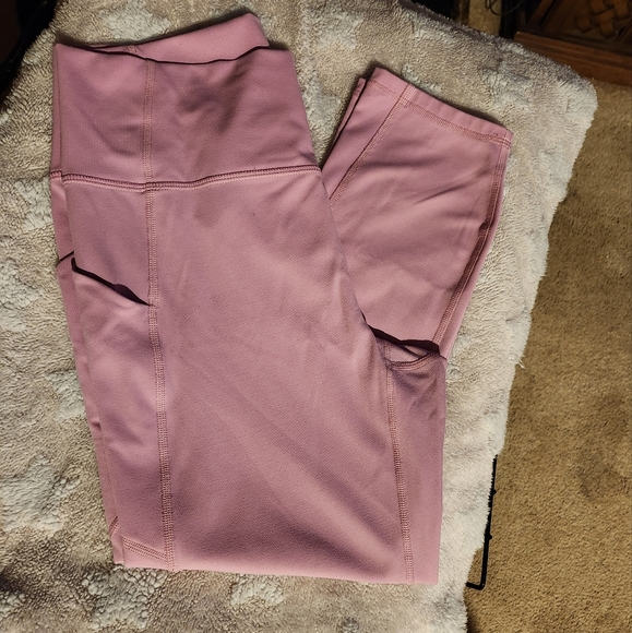 Pink Capri Leggings by Fabletics - Picture 2 of 3